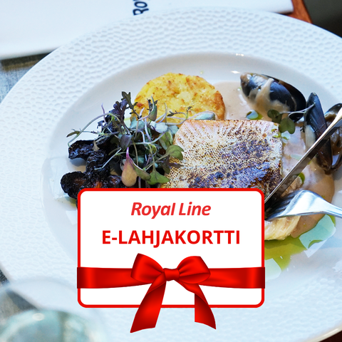 Lahjakortti Illallinen Kapteenin Menu m/s Helsinki tai m/s Natalia