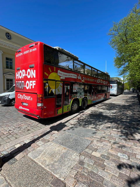 Ad spaces on Hop-On Hop-Off Buses