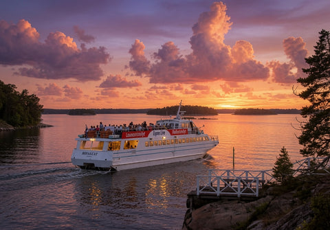 Espoon Suvisaaristo iltasightseeing risteily